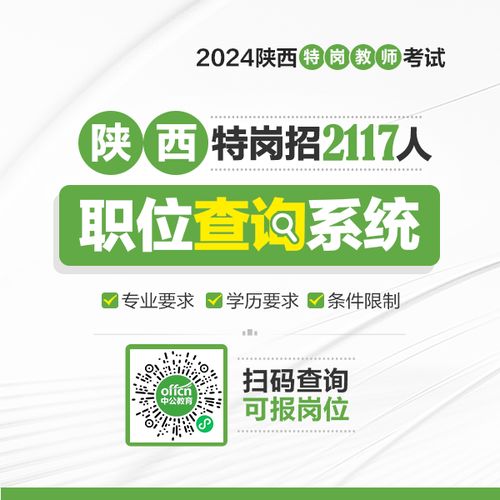 2024年陜西省特崗教師職位表查詢(xún)與教育管理咨詢(xún)服務(wù)指南